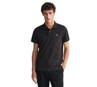 GANT REG Shield SS Pique Polo, Black, XS Homme