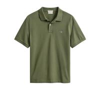 Gant - Reg Shield SS Pique Polo - Homme - Tops - Vert - Taille: XL