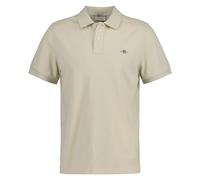 GANT REG Shield SS Pique Polo, Polo en PIQUÉ REG Shield SS Homme, Silky Beige,