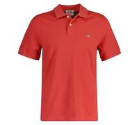 GANT Reg Shield SS Pique Polo, Rouge Brique, L Hommes
