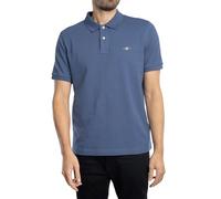 GANT Reg Shield SS Polo piqué pour Homme, Bleu Marine poussiéreux, 3XL