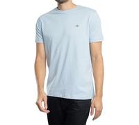 GANT Reg Shield SS T-Shirt pour Homme, Fresh Blue., XL