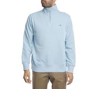 GANT REG Shield Sweat-Shirt Demi-Fermeture éclair, Fresh Blue., S