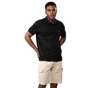 GANT REG SS Polo À Manches Courtes en Piqué Shield Regular, Black, 4XL Homme