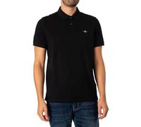 Polo Gant Shield manches courtes noir pur - XXL