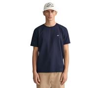 GANT T-shirt Shield Regular Fit manches courtes bleu marine L Homme