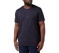GANT REG SS Shirt À Manches Courtes Shield Regular, Evening Blue, XXL Homme
