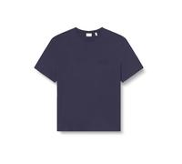 GANT REG Tonal Shield SS T-Shirt, Bleu Nuit, M
