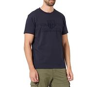 GANT REG Tonal Shield SS T-Shirt, Evening Blue, M Homme