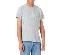 Gant REG Tonal Shield SS T-Shirt, Grey Melange, XL Homme