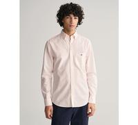 Gant Oxford Banker Regular Fit Long Sleeve Shirt Rose M Homme