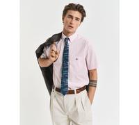 Gant Regular Fit Classic Poplin Short Sleeve Shirt Rose clair XL Male