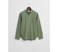 Gant Regular Fit Poplin Shirt Kalamata Vert L Male