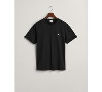 GANT REG SS Shirt À Manches Courtes Shield Regular, Black, 4XL Homme