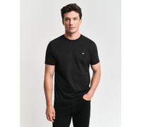 Gant REG SS Shirt À Manches Courtes Shield Regular, Black, 3XL Homme