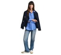 GANT Rel Poplin Shirt Blouse, Bleu Sailor, 38 Femmes