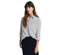 GANT REL Stripe Poplin Shirt, Bleu Nuit, 44