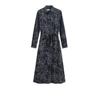 GANT Robe-chemise ivoire / bleu marine, Taille 38