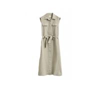 Gant - Robe chemise mi-longue - Femme - Robes - Beige - Taille: 42 FR
