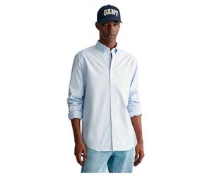 GANT Robe Chemise Oxford Reg Pinpoint pour Homme, Bleu Clair, 3XL