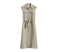 Gant - Robe chemise sans manches en lin - Femme - Robes - Beige - Taille: 38 FR