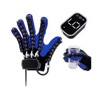 Gant robot de rééducation pour la récupération après un AVC de la main, équipement portable de musculation des doigts avec vitesse réglable et 5 niveaux de force, mode thérapie miroir