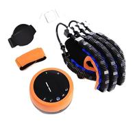 Gant Robotisé de Récupération Post-AVC, Dispositif de Kinésithérapie pour Retrouver la Mobilité des Doigts, Aide à la Rééducation pour Hémiplégie avec Thérapie Miroir et Massage(Right hand,Large)