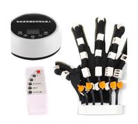 Gant robotisé de rééducation post-AVC - Appareil de réadaptation manuelle pour arthrose & blessures, Thérapie pneumatique contre raideurs, crampes et fatigue avec aide à la mobilité des doigts