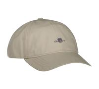 Gant Shield Cotton Twill Cap Casquette de Baseball, Beige, Taille Unique Mixte