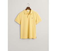 Gant Shield Pique Polo Shirt Jaune poussiéreux S Male