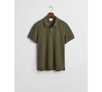 Gant Reg Shield Short Sleeve Polo Vert M Homme
