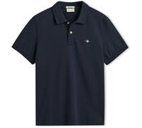 Polo Gant Shield manches courtes bleu marine - XL