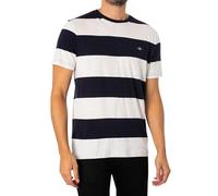Gant Shirt Bar Stripe SS, Fontaine d'oeuf, M Homme