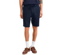 GANT Short Relaxed Linen DS pour Homme, Bleu Nuit, S