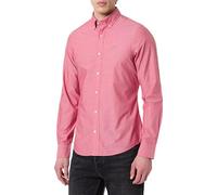 GANT Slim Classic Poplin Shirt Chemise, Magenta Mel Clair, XL Hommes