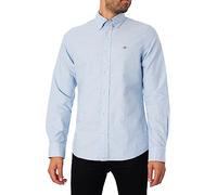 GANT Slim Oxford Shirt Chemise, Light Blue, S Homme