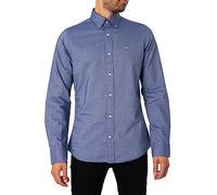 GANT Slim Oxford Shirt Chemise, Persian Blue, M Homme