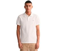 Gant Slim Shield Short Sleeve Polo Blanc M Homme