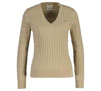 GANT Stretch Cotton Cable C-Neck Pull-Over Femme (Lot de 1)