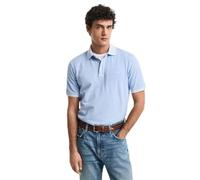 GANT Sunfaded SS Polo, Fresh Blue, S Hommes