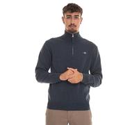 GANT Superfine Lambswool Half Zip Pull-Over, Dark Navy Melange, XXXL Homme