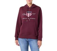 Gant Sweat à Capuche Archives Shield pour Femme (1 pièce), Plum Wine, M