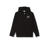 GANT Sweat à Capuche avec Fermeture éclair intégrale Cardigan, Noir, XXXXL Homme