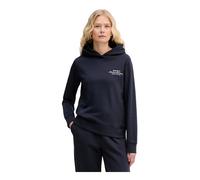 Gant - Sweat à capuche avec imprimé graphique - Femme - Sweatshirts et sweats à capuche - Bleu - Taille: 38 FR