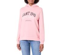 Gant Sweat à Capuche pour Femme avec imprimé Arch Reg, Rose d'été, M