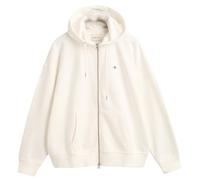 GANT Shield Zip Hoodie Sweatshirt à Capuche, Coquille d'œuf, S Femme
