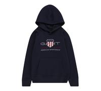 GANT Sweat bleu foncé / gris / rouge / blanc, Taille 134-140