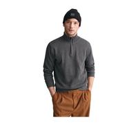 Gant - SweaT-shirt à demi-zip Sacker Rib - Homme - Sweatshirts et sweats à capuche - Gris - Taille: 2XL