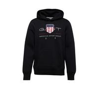 GANT REG Hoodie Sweat À Capuche Archive Shield Regular, Black, XXL Homme