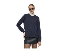 Gant - SweaT-shirt Col Rond Tonal Shield - Femme - Sweatshirts et sweats à capuche - Bleu - Taille: 36 FR